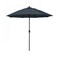 California Umbrella 7.5' Bronze Aluminum Market Patio Umbrella, Pacifica Sapphire 194061336823 - alternate 1